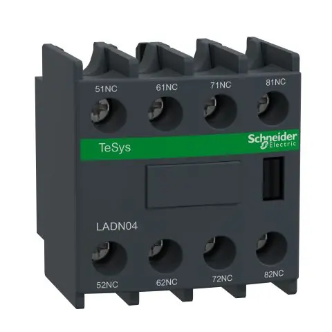 Populärt val Schneider Electric LADN04 Hjälpkontaktblock
